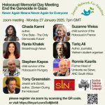 ‘Never Again Means Never Again for Everyone’ JNP, Socialist Labour Network and Scottish Palestine Solidarity Campaign