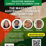 The Massacre in Australia; Zionism & Antisemitism